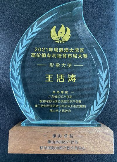 17.粤港澳大湾区高价值专利培育布局大赛形象大使